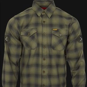 Shirts Dixxon Black Rifle Coffee Company Fireside Flannel Od Green